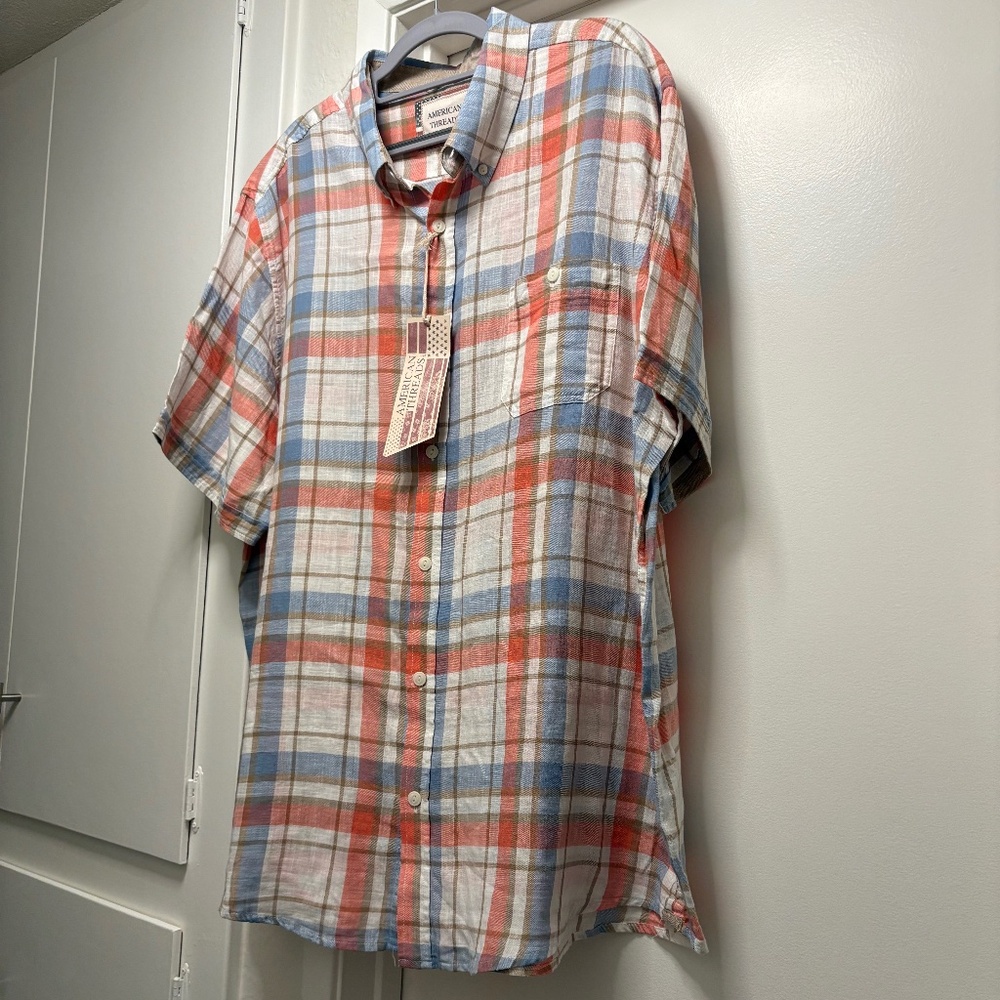 NWT American Threads 100% cotton shirt - size XXL